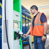 electric vehicle charging station inglewood Electrify America Charging Station Bank of America