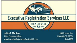 tag agency riverside Executive Registration Services LLC