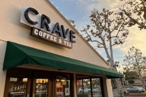 bagel shop riverside Crave Coffee & Tea