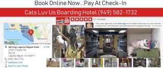 cat boarding service santa ana Cats-Luv-Us Boarding Hotel