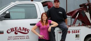 towing service santa rosa Cream's Towing