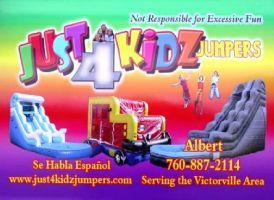 children s party service victorville Just 4 Kidz Jumpers