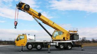 Heavy crane — Man On The Crane in Fresno, CA